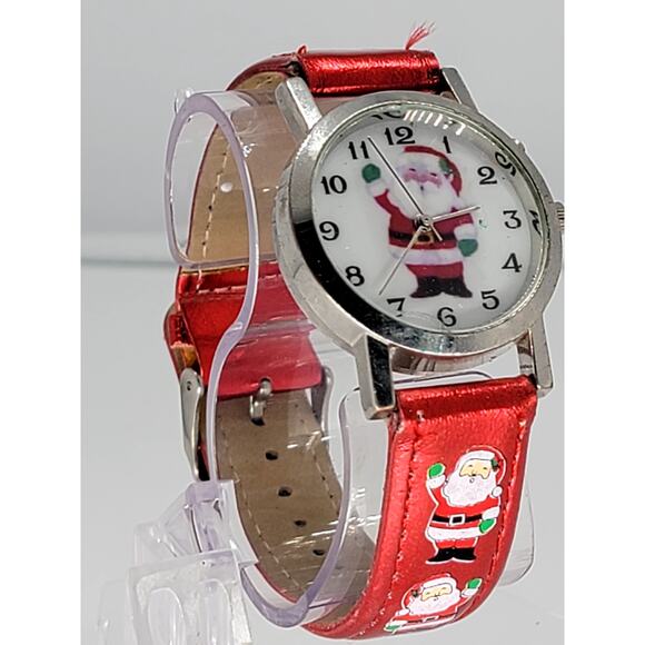 Ho-Ho-Ho! Festive Fun with this Santa Claus Women\'s Watch